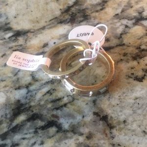 Lia Sophia set of 2 rings